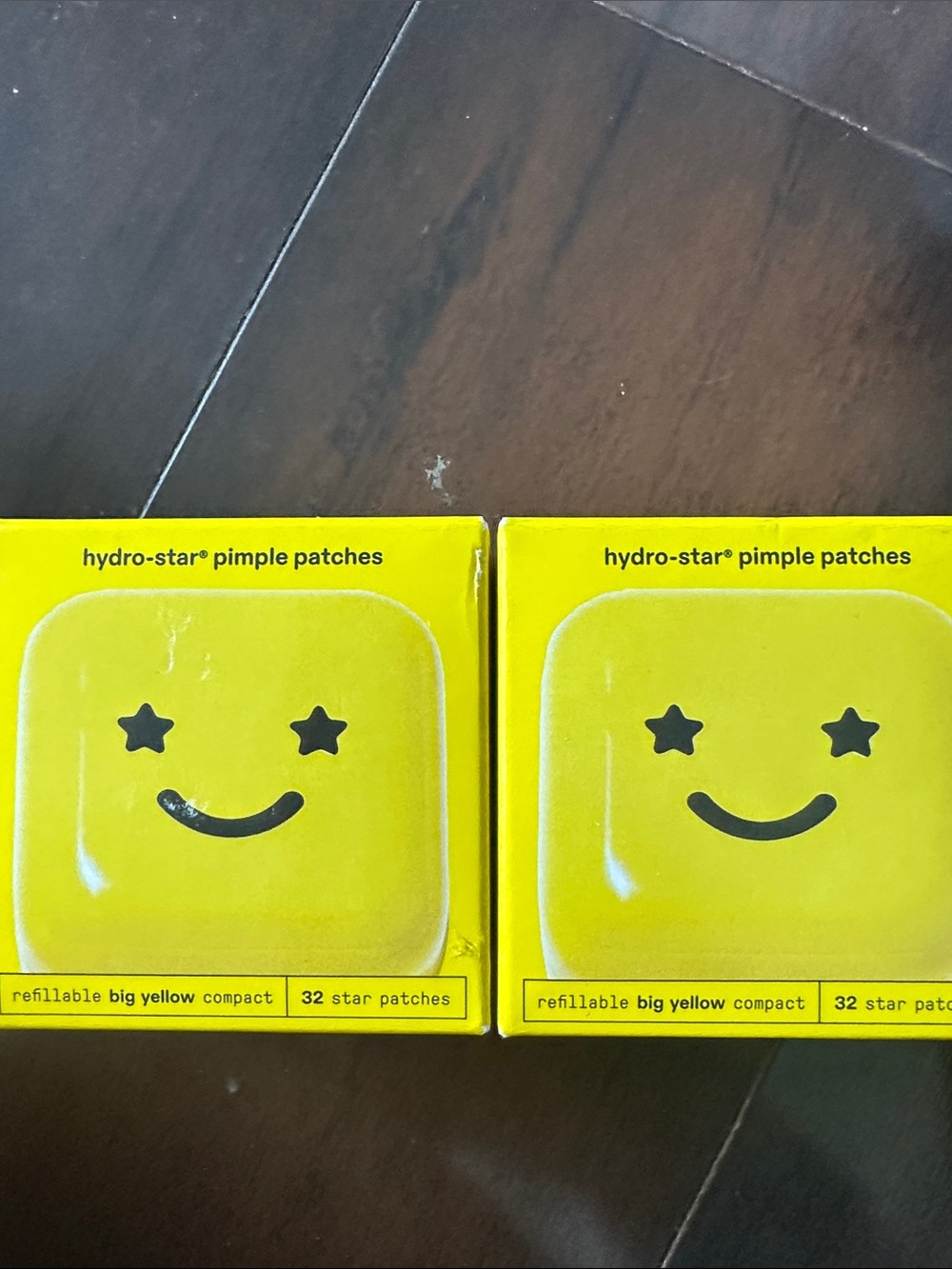 Hydro-Star Big Yellow Pimple Patches - 32 Star Patches (Yellow)